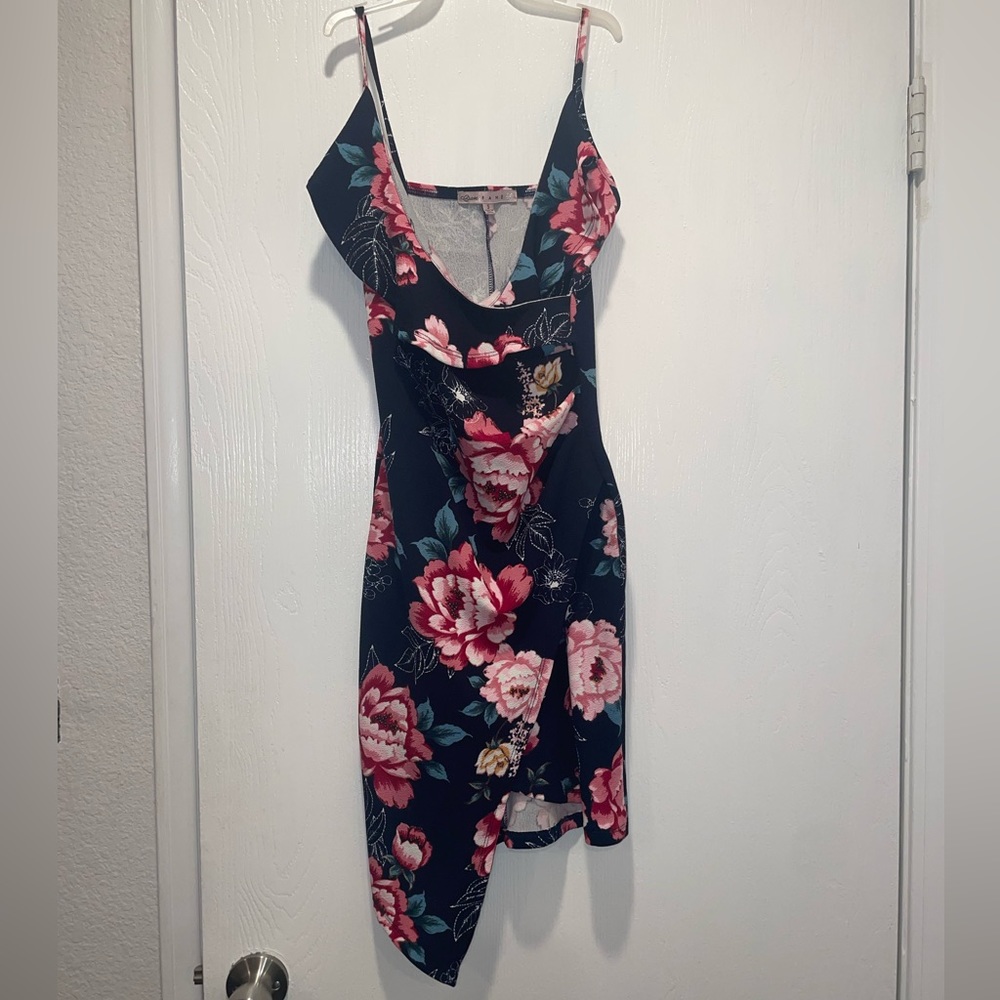 Crave Fame Floral Dress